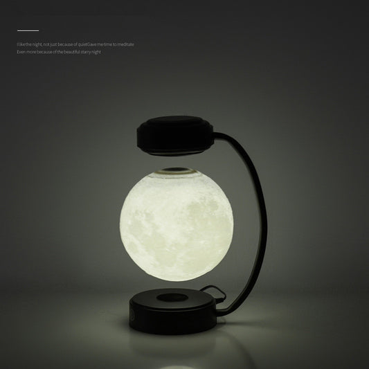 Magnetic Levitating Moon Lamp with Touch Control