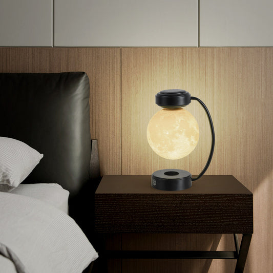 Magnetic Levitating Moon Lamp with Touch Control